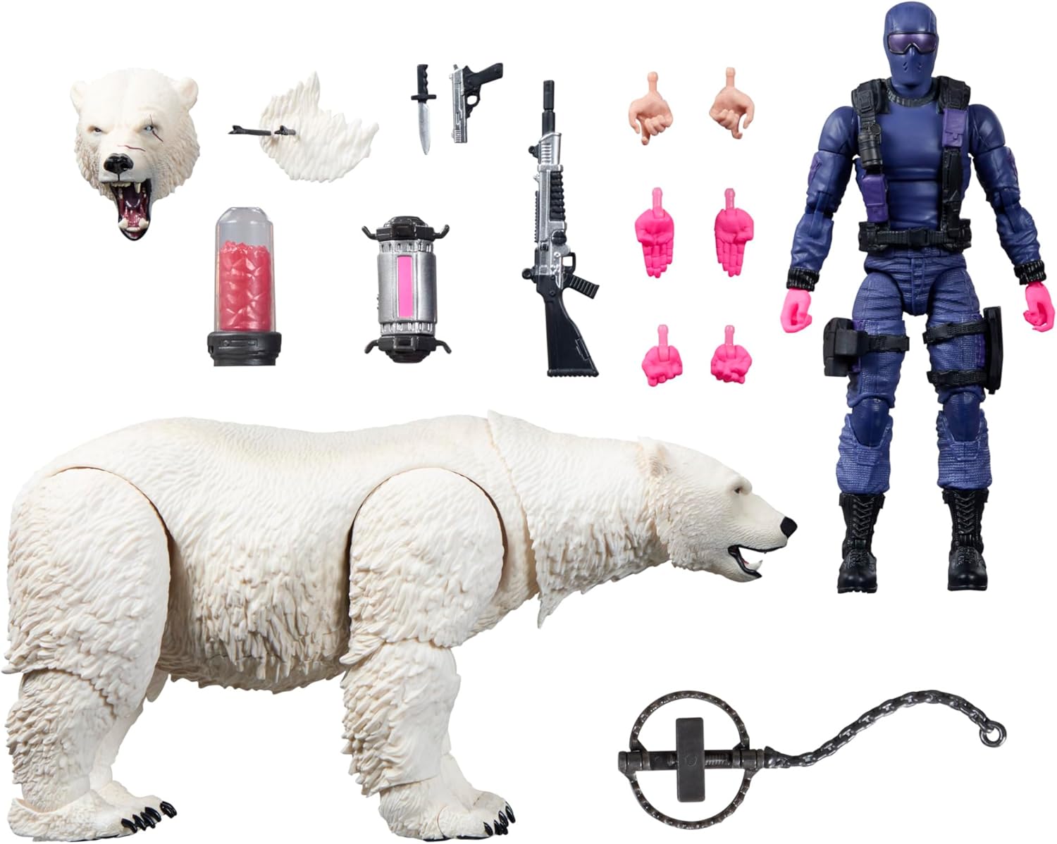 G.I. Joe Classified Series #161, Snake Eyes & Polar Bear Set
