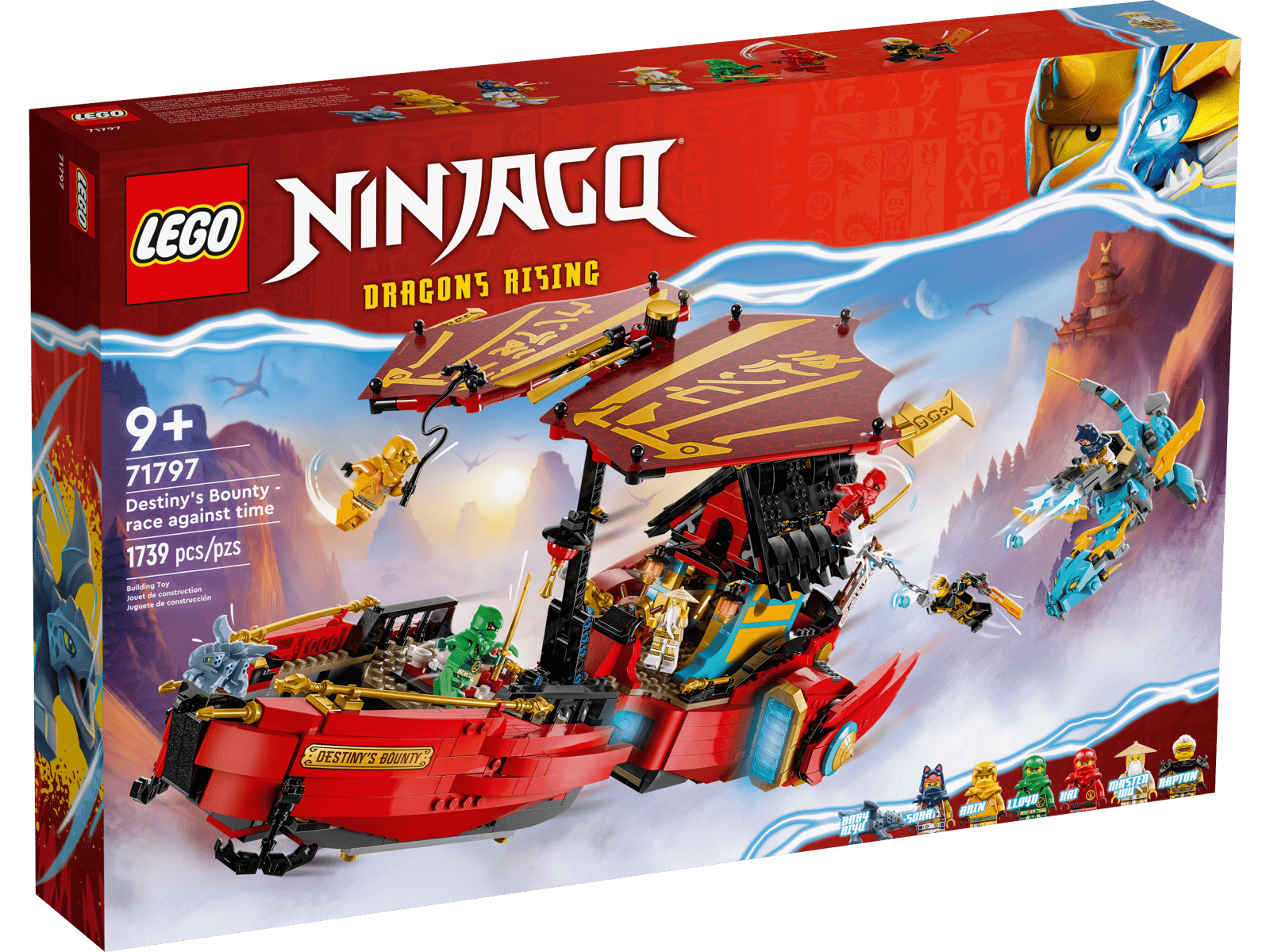 LEGO Ninjago Dragons Rising Destiny's Bounty - Race Against Time 71797