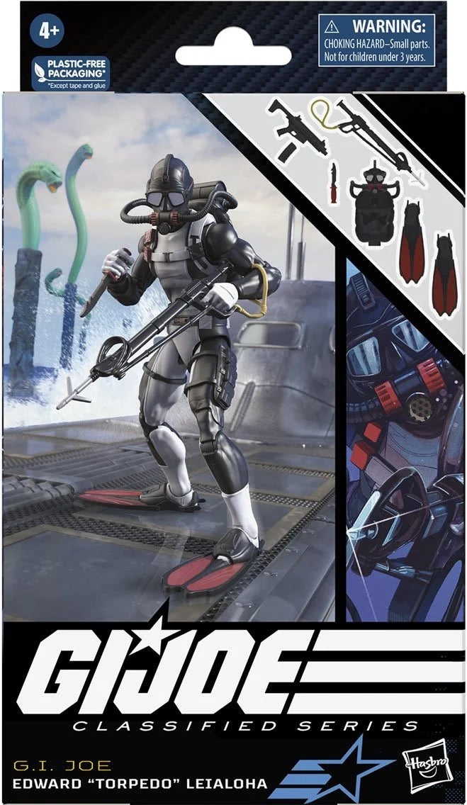 G.I. Joe 6" Classified Series Edward “Torpedo” Leiaioha #73