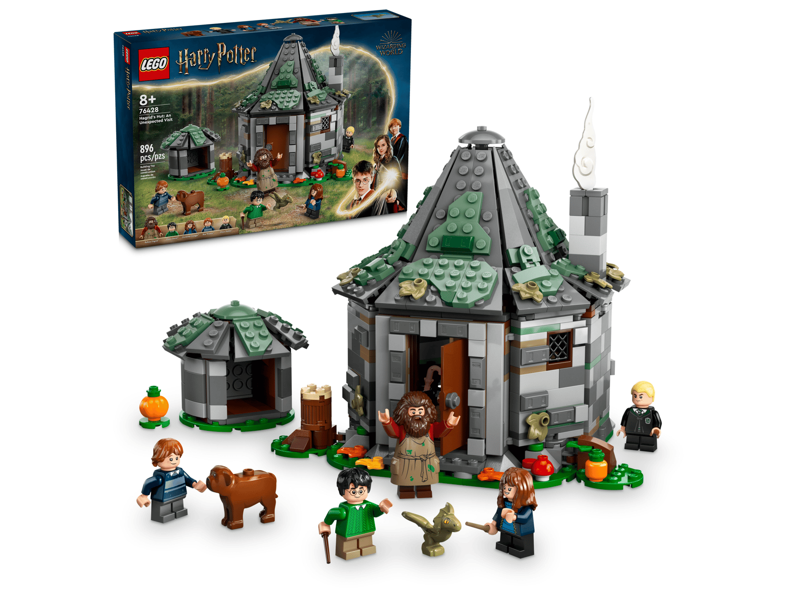 76428 LEGO Harry Potter Philosopher's Stone Hagrid's Hut An Unexpected Visit