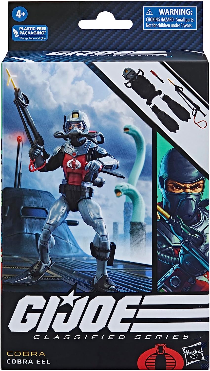 G.I. Joe 6" Classified Series Cobra Eel #81