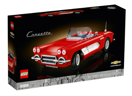 LEGO Icons Corvette Model Car 10321