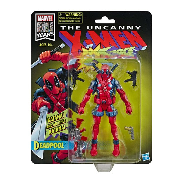 Marvel The Uncanny X-Men Deadpool 80 Years Action Figure