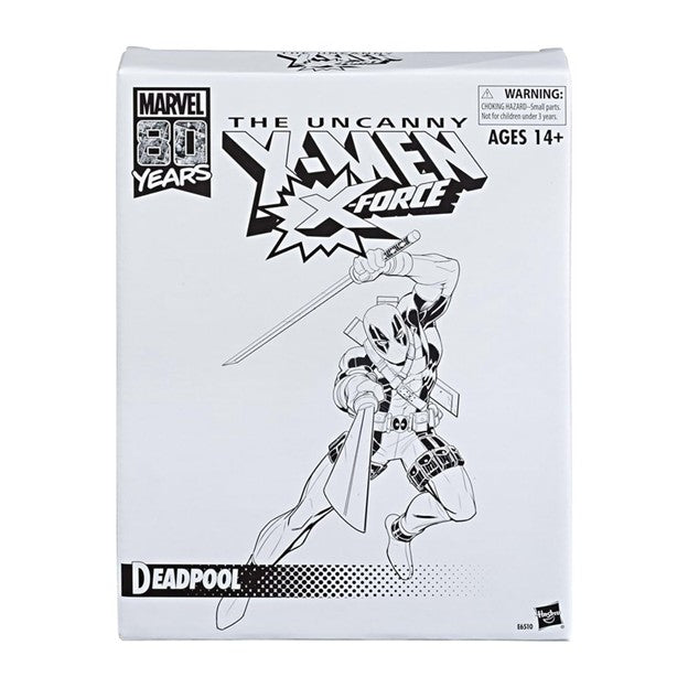 Marvel The Uncanny X-Men Deadpool 80 Years Action Figure