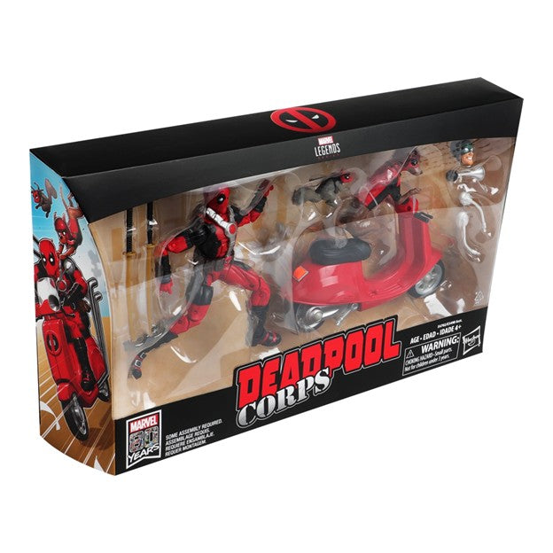 Deadpool Corps Comics Collectible 6 Inch Action Figure & Vehicle