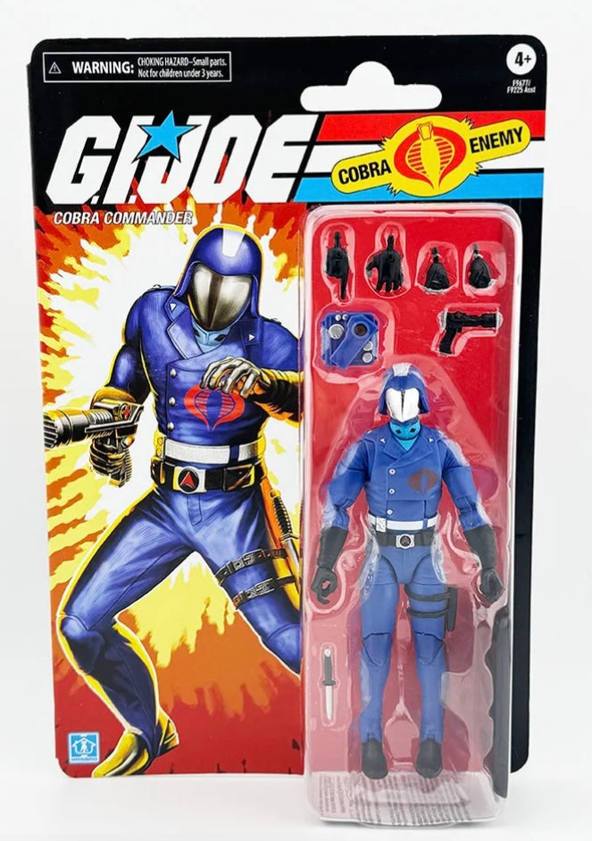 G.I. Joe 6" Classified Series Cobra Commander (Retro)