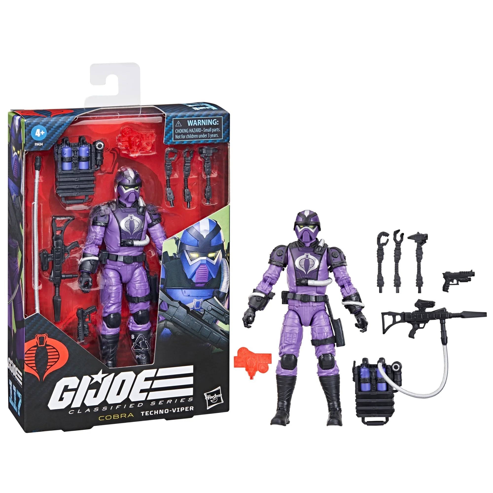 G.I. Joe 6” Classified series Techno-Viper #117