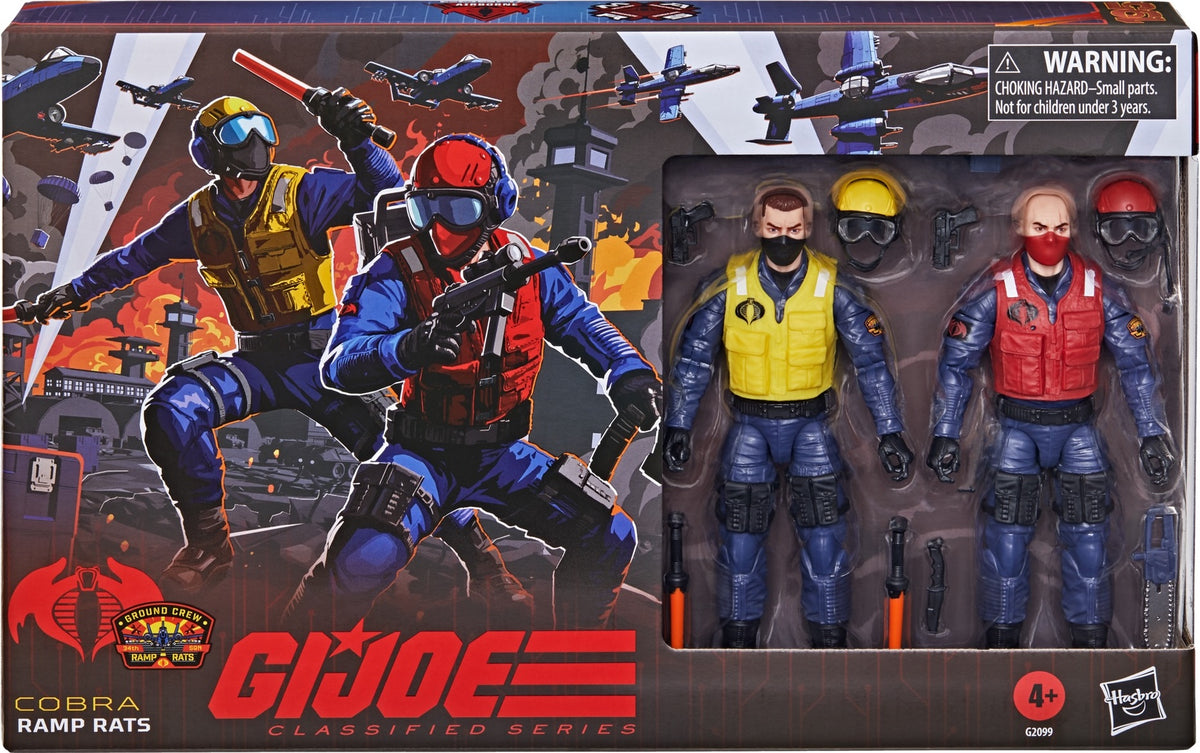 G.I. Joe 6" Classified Series #195 Cobra Ramp Rats (Cobra Rattler Ground Crew)