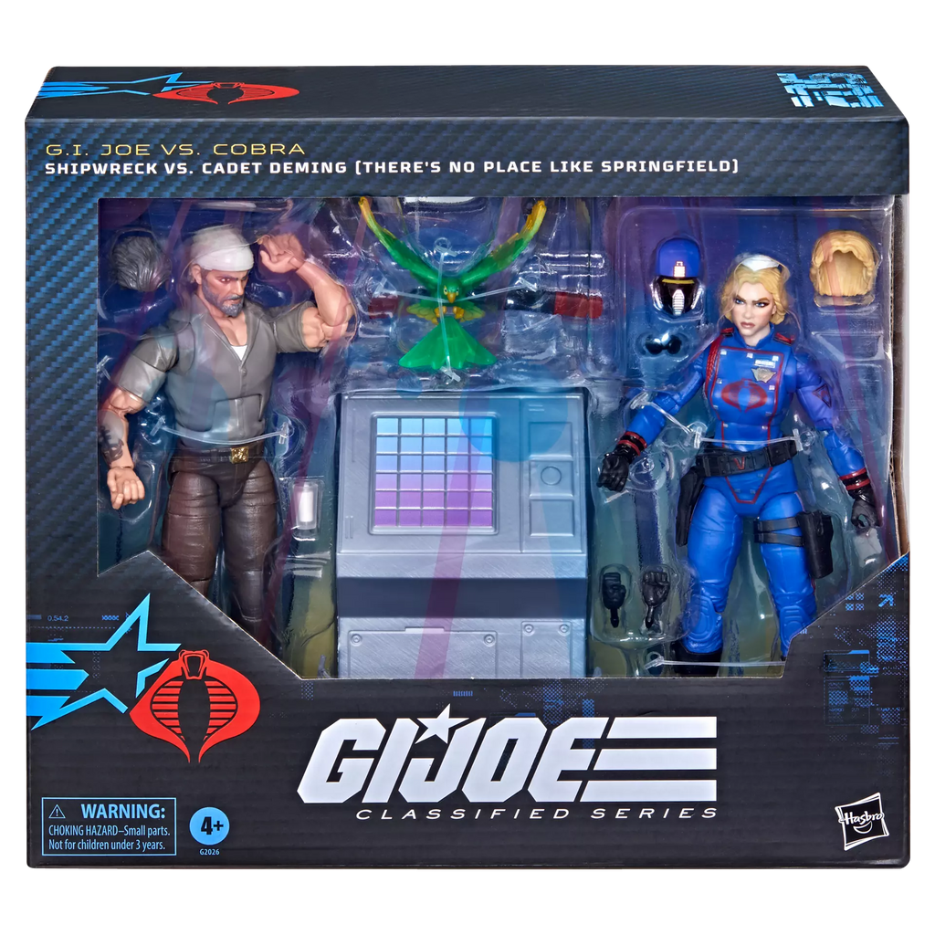 G.I. Joe Classified Series #205, Shipwreck Vs. Cadet Deming (There’s No Place Like Springfield) San Diego Comic Con exclusive