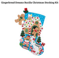 Gingerbread Dreams Christmas Stocking