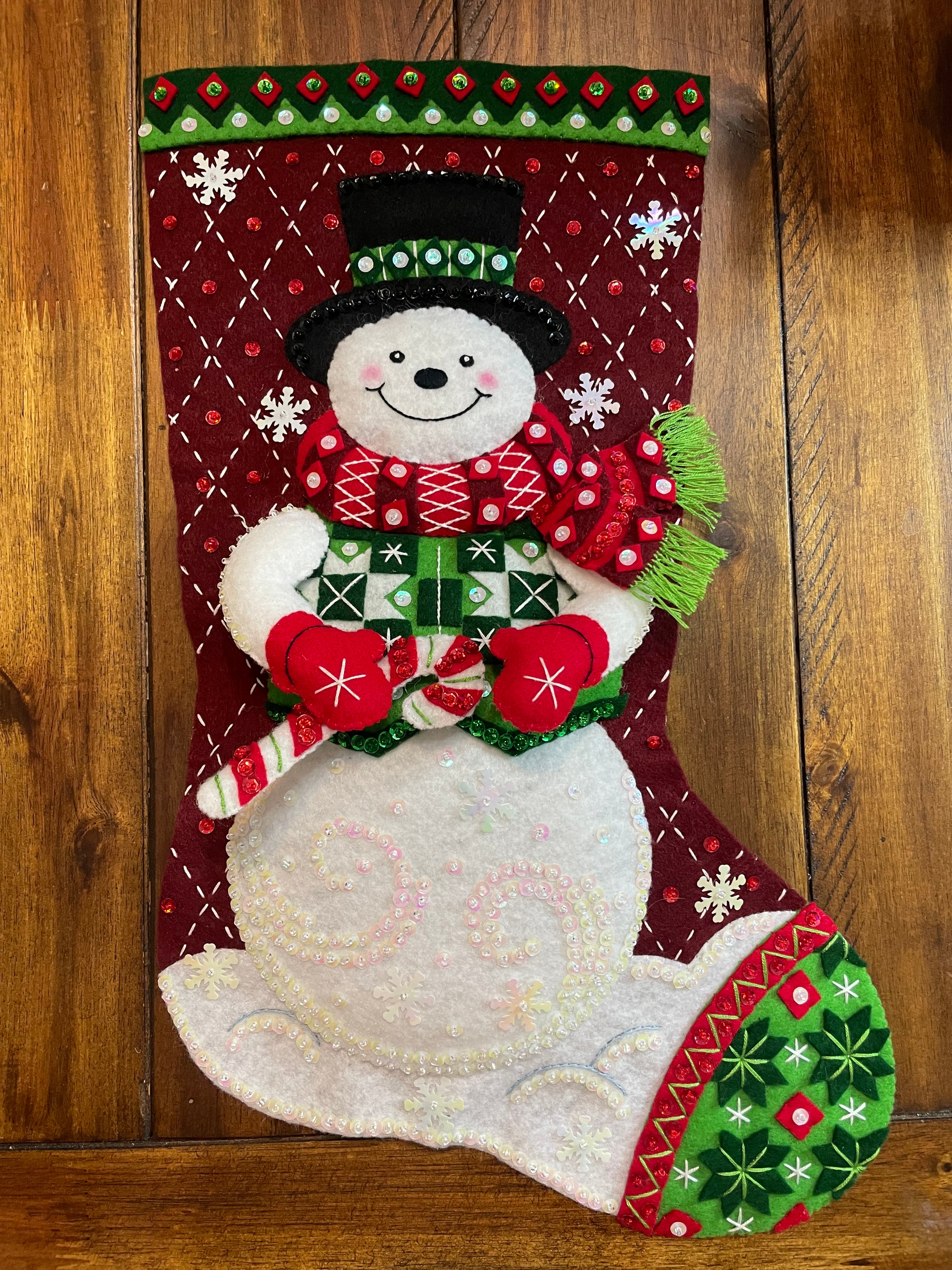 Snowman’s Quilted Delight