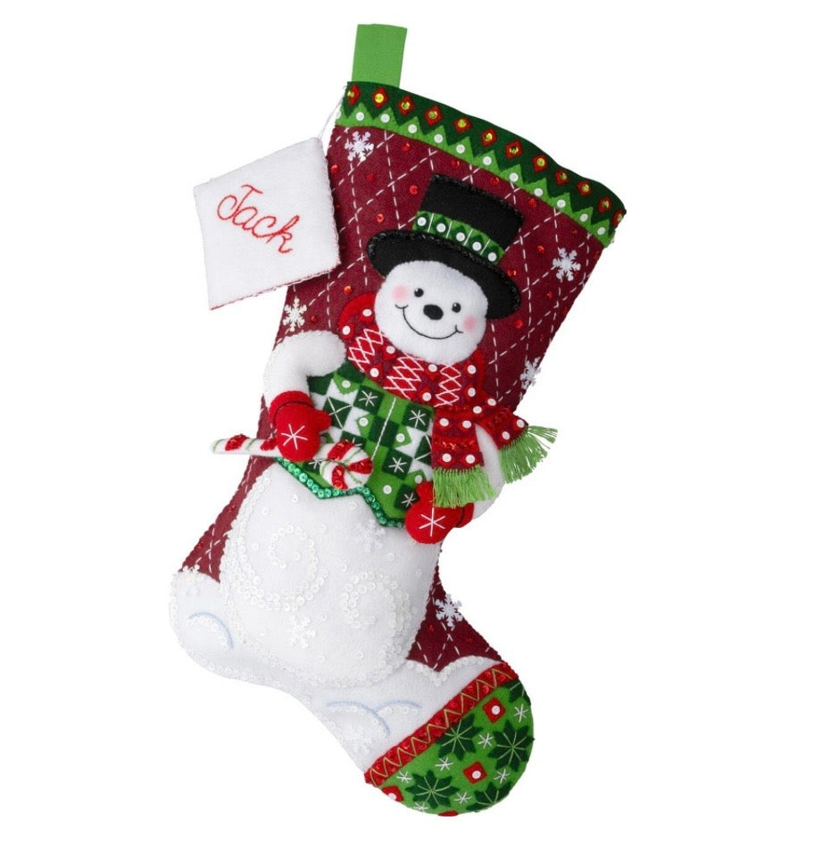Snowman’s Quilted Delight