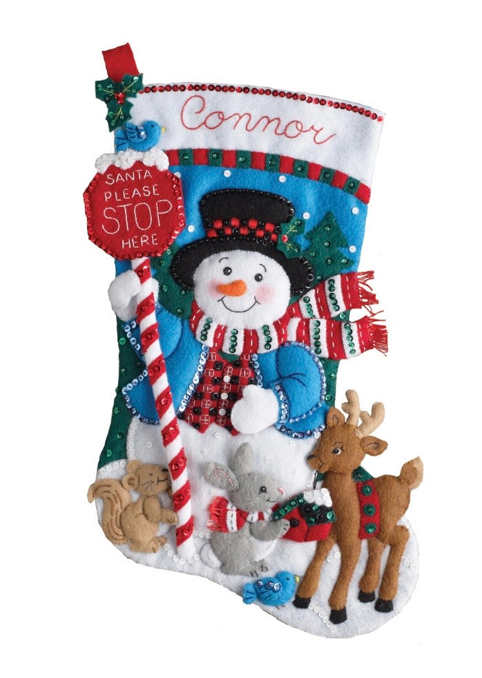 Santa Stop Here