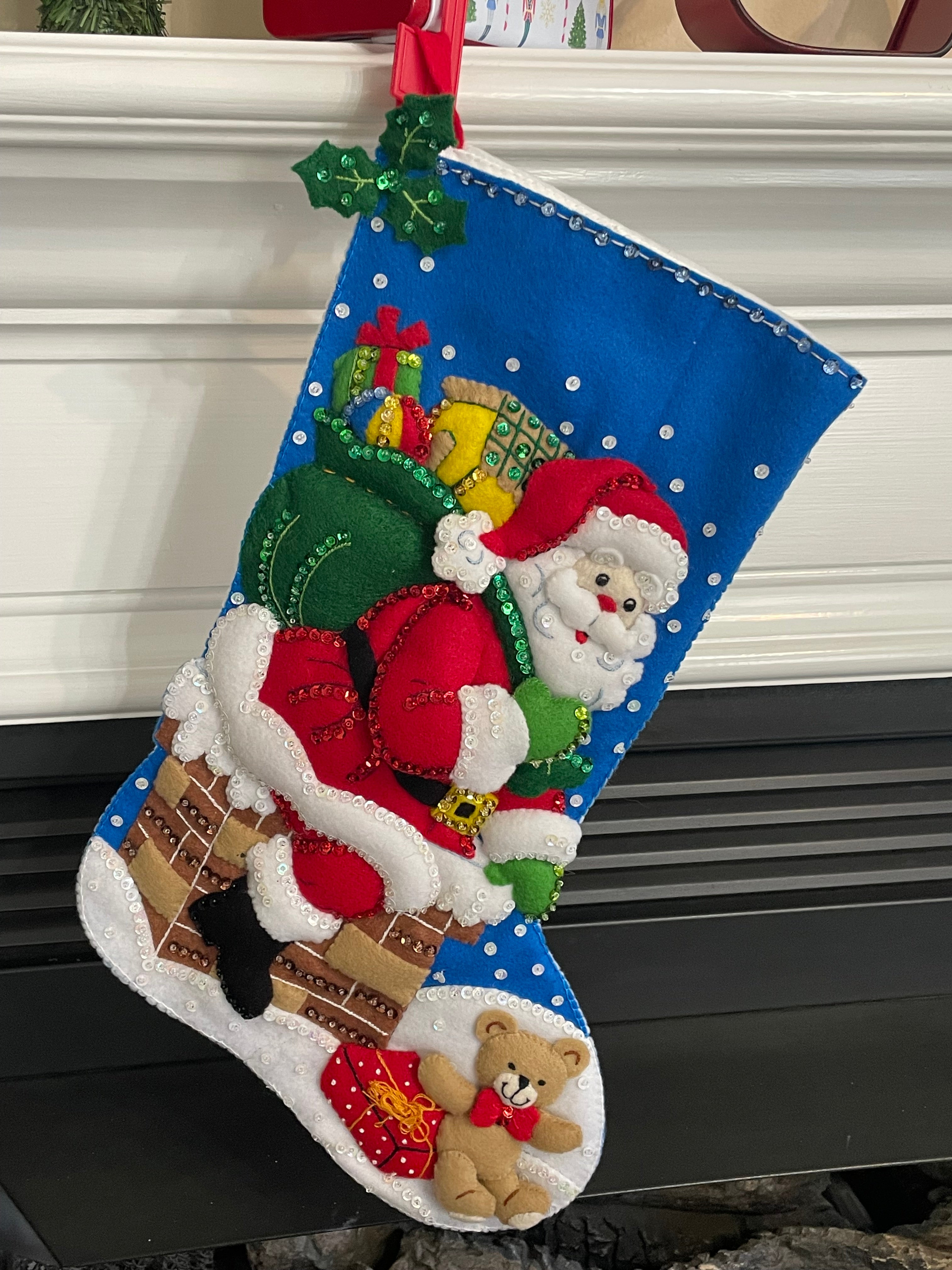 Down the Chimney Bucilla Stocking