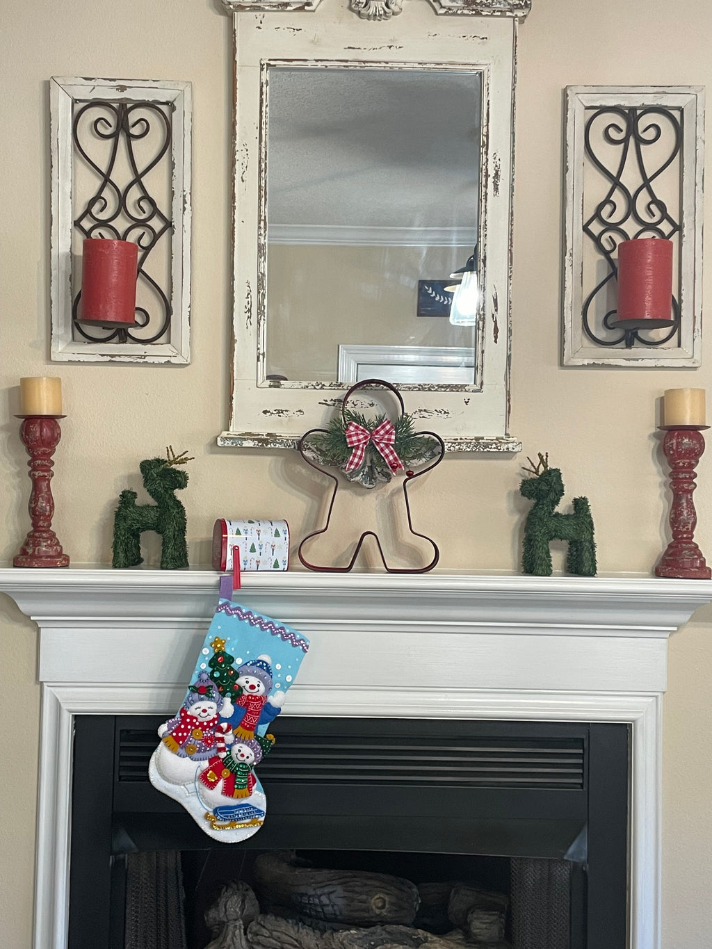 Snow Family Portrait Bucilla Stocking