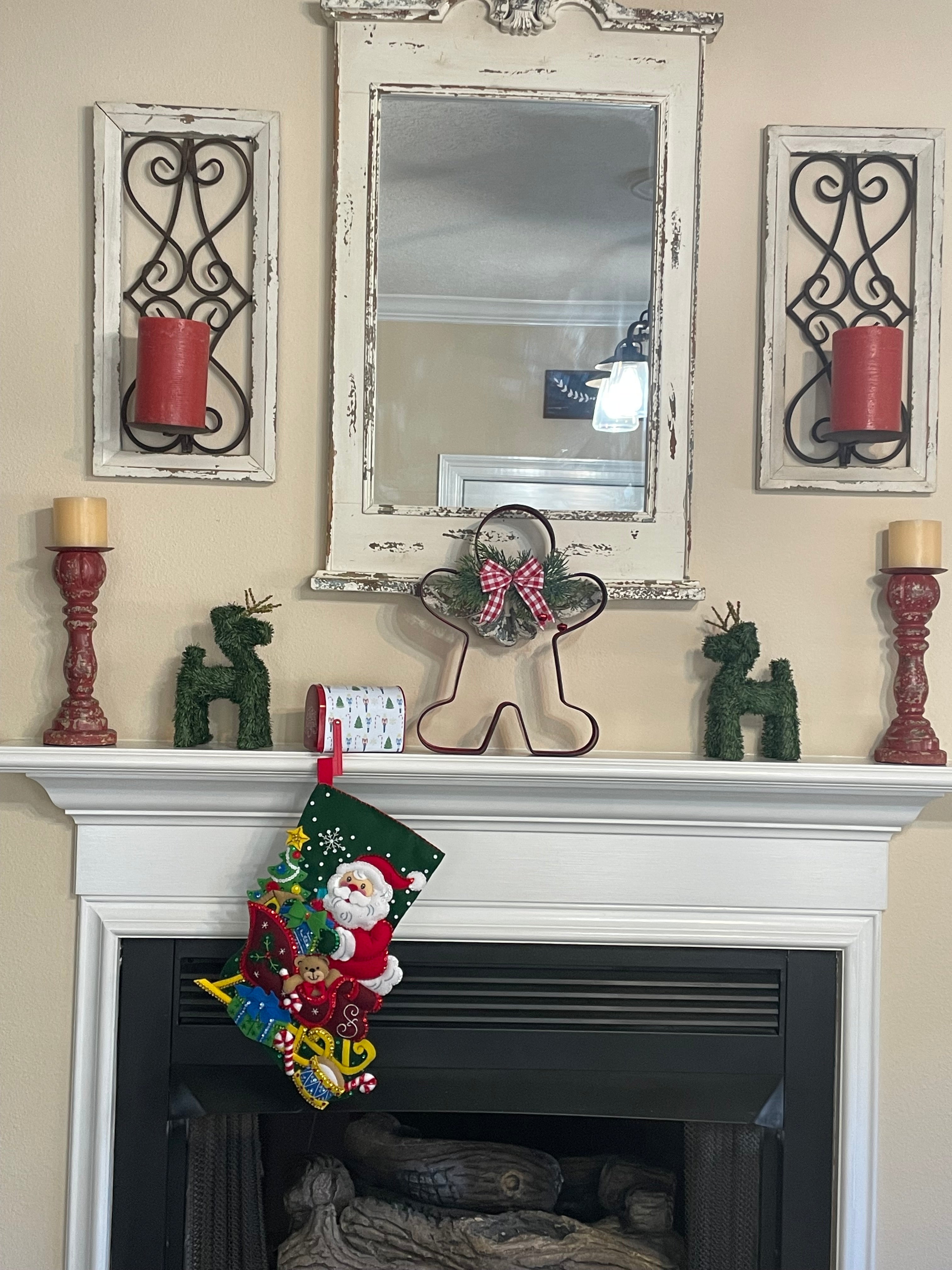 Santa’s Sleigh Bucilla Stocking