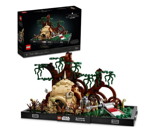 LEGO Star Wars Dagobah Jedi Training Diorama 75330