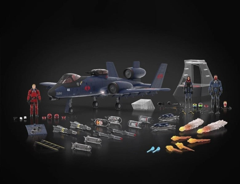 G.I. Joe 6" Classified Series Cobra Rattler Ground Attack Jet - Haslab