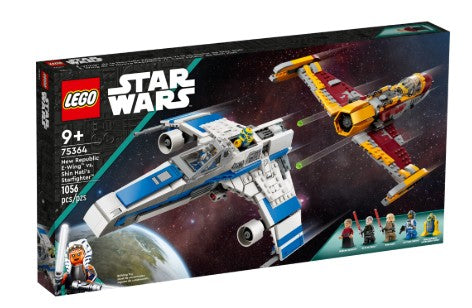 LEGO Star Wars: Ahsoka New Republic E-Wing vs. Shin Hati’s Starfighter 75364