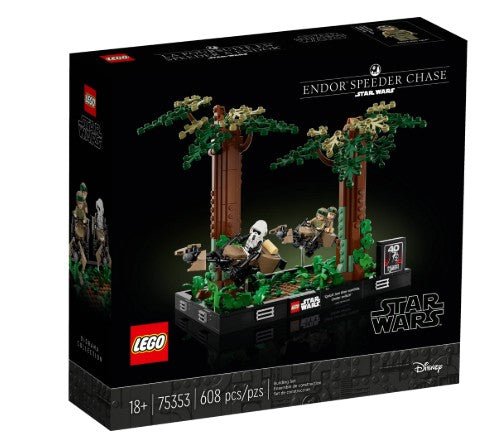 LEGO Star Wars Endor Speeder Chase Diorama 75353