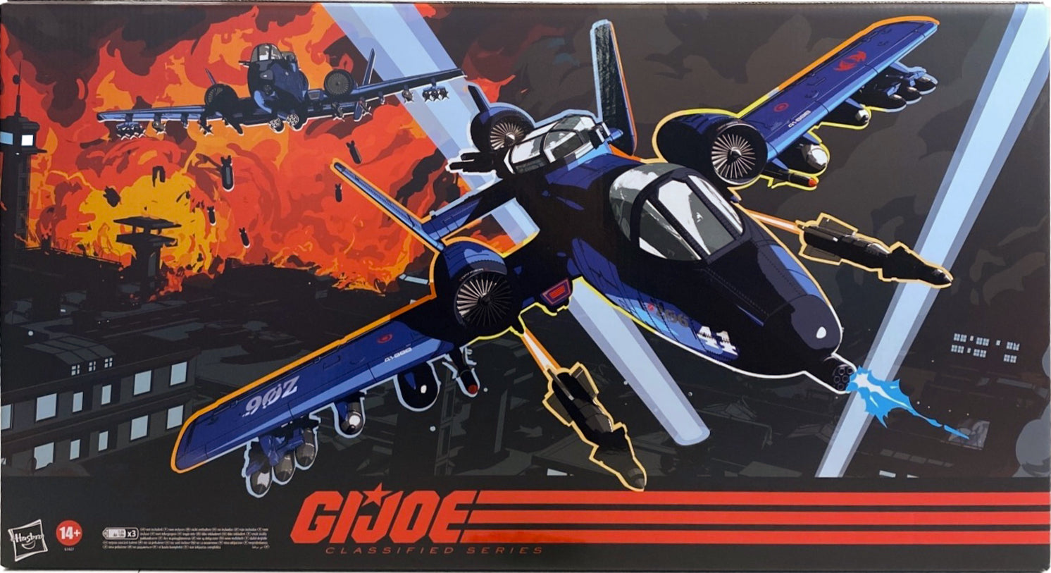 G.I. Joe 6" Classified Series Cobra Rattler Ground Attack Jet - Haslab